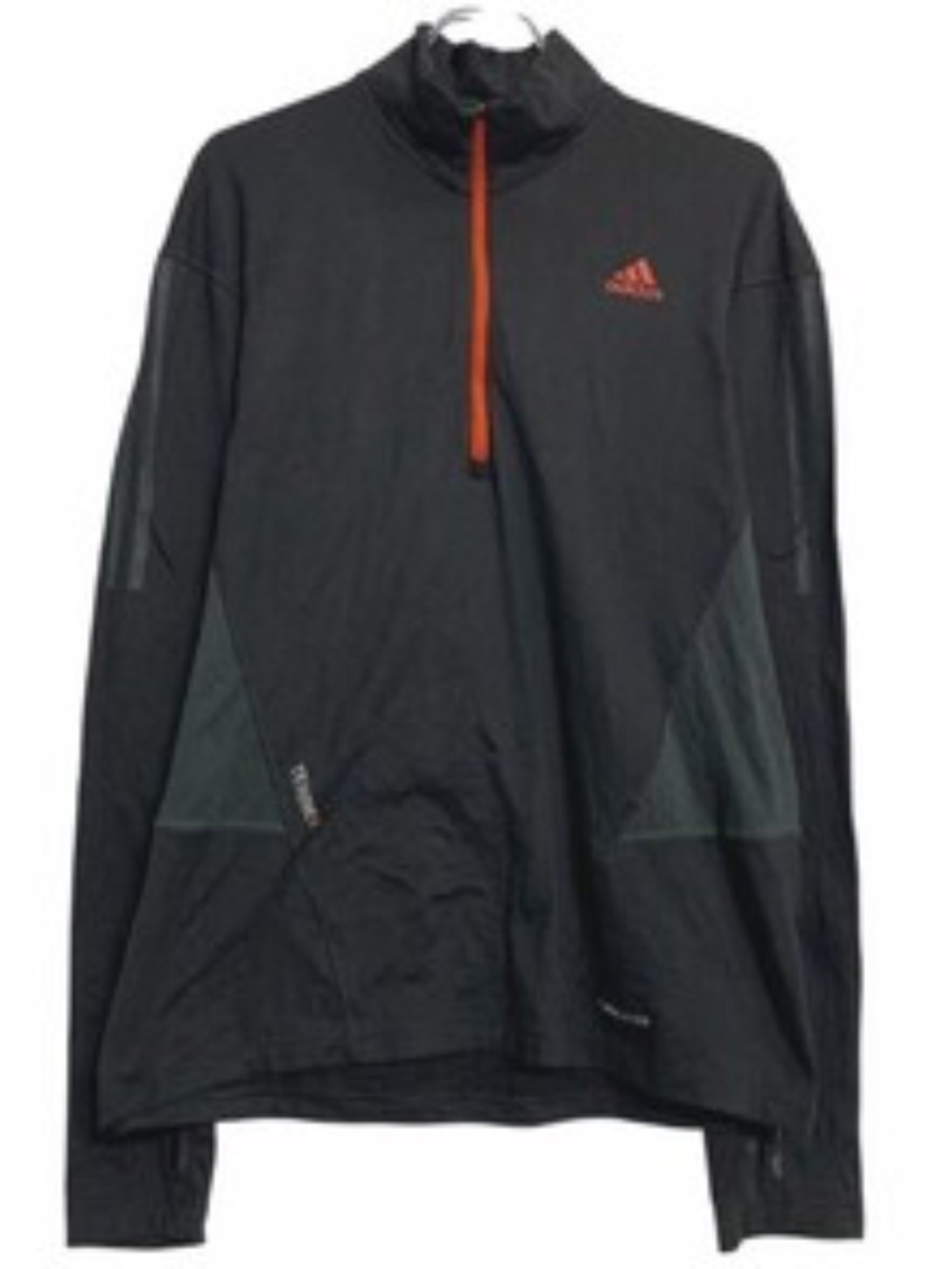 Adidas 90's Quarter Zip Fleece  with Red Accents size Large